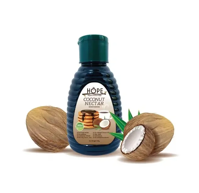 Preferred Supplier Halal Hope Coconut Nectar 220g Free from Preservatives & Gluten 100% Natural Health Sugar