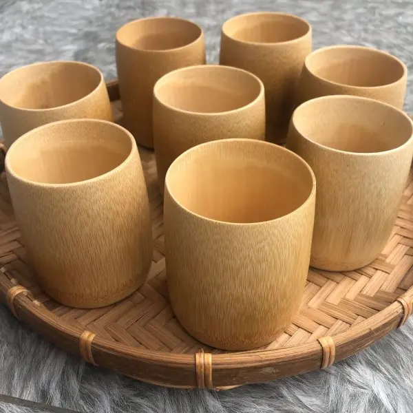 Производитель Экологически чистая бамбуковая кофейная чашка с пользовательской гравировкой чашки для напитков конкурентоспособная цена
