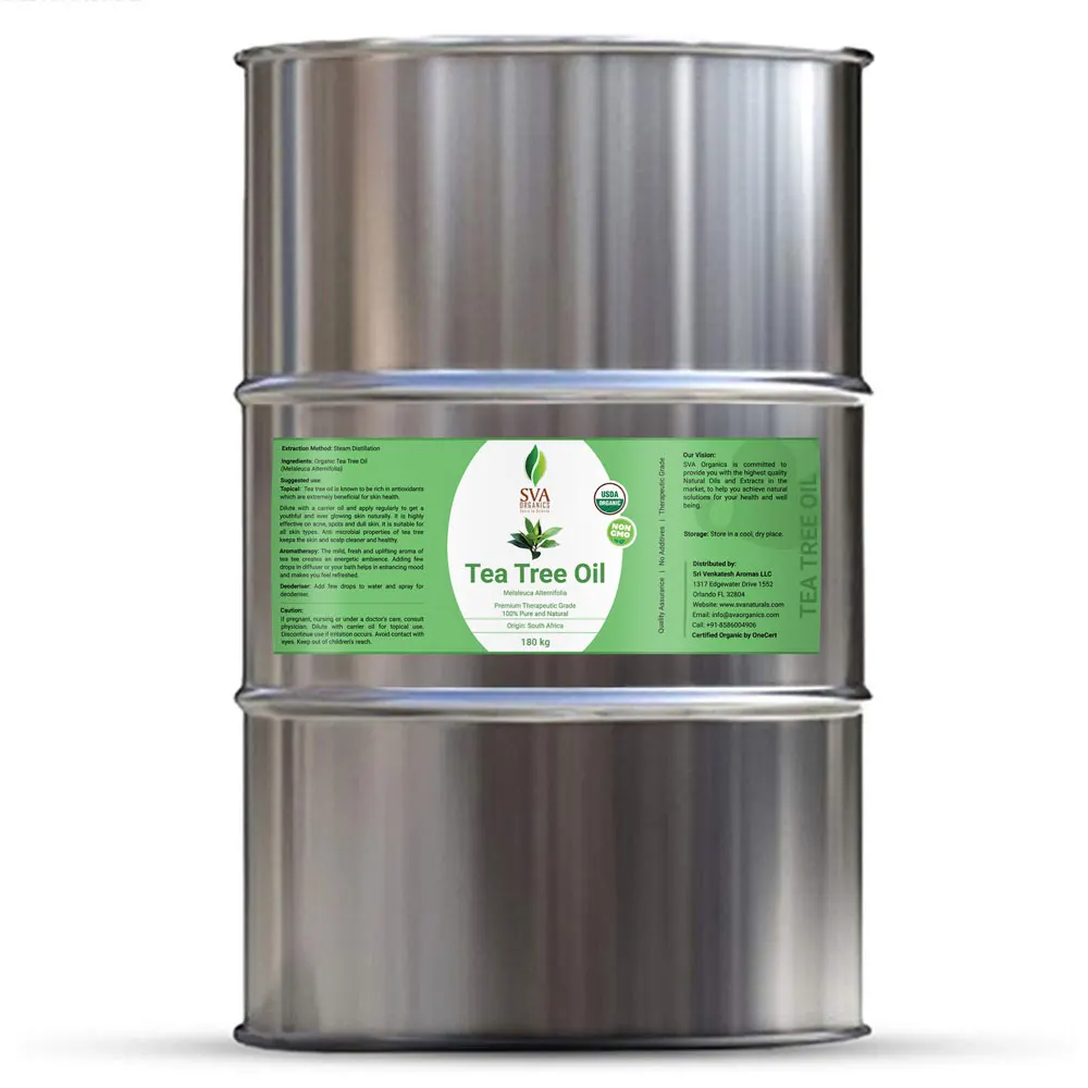 Wholesale Bulk 100% Pure Tea Tree Essential Oil - Premium Quality for Skin Care, Aromatherapy, and Cosmetic Formulations