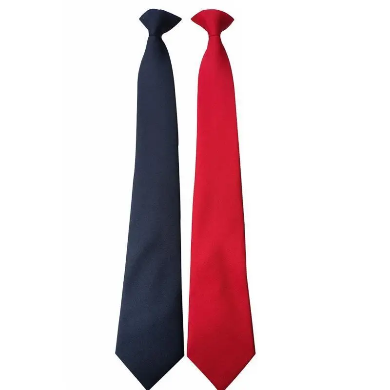 Solid Color Necktie Set Business /Office Man Ties   Plain Solid Color Pre-Tied Party Necktie Silk Mens Tie 6cm Slim Skinny Solid