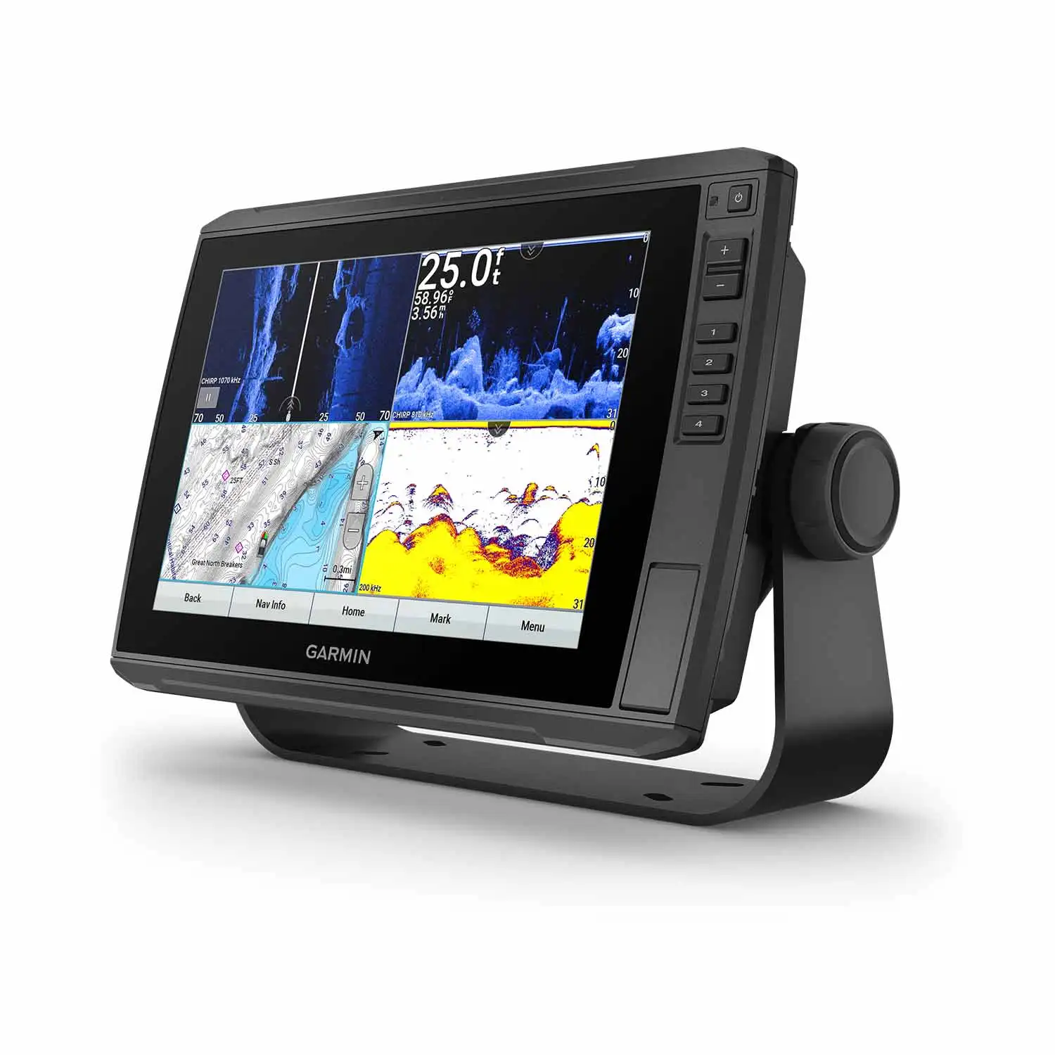 New Original ECHOMAP 126sv with GT56UHD-TM Touchscreen Chartplotter/Fish Finder