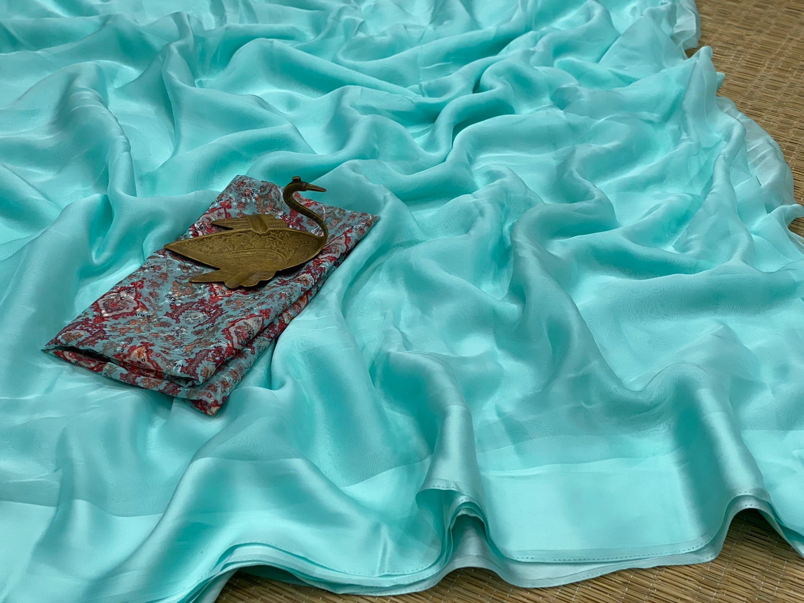 PARTY WEAR Indian chiffon saree / sari for women latest design 2023