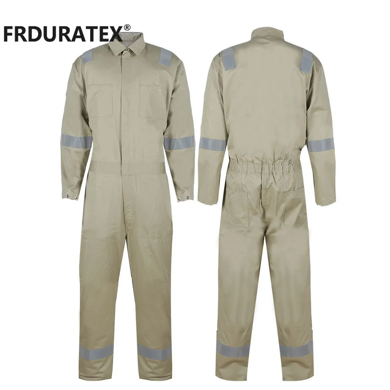 High Visibility flame retardant safety clothing Hi Vis Mid weight Flame Resistant FR clothing wholesale Coverall