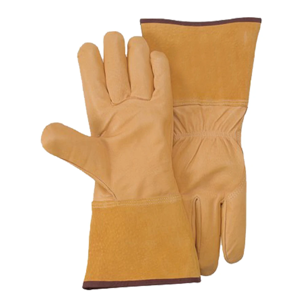 Wholesale Price Custom Made Hot Sale Tig Welding Gloves With Good Quality Cowhide Leather