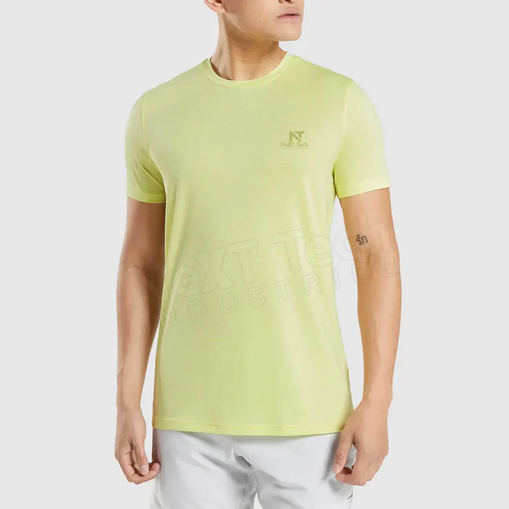 New Style Gym Wear Plain Men Fitness T-Shirt Best Quality Design Comfortable Gym T-Shirt For Online Sale