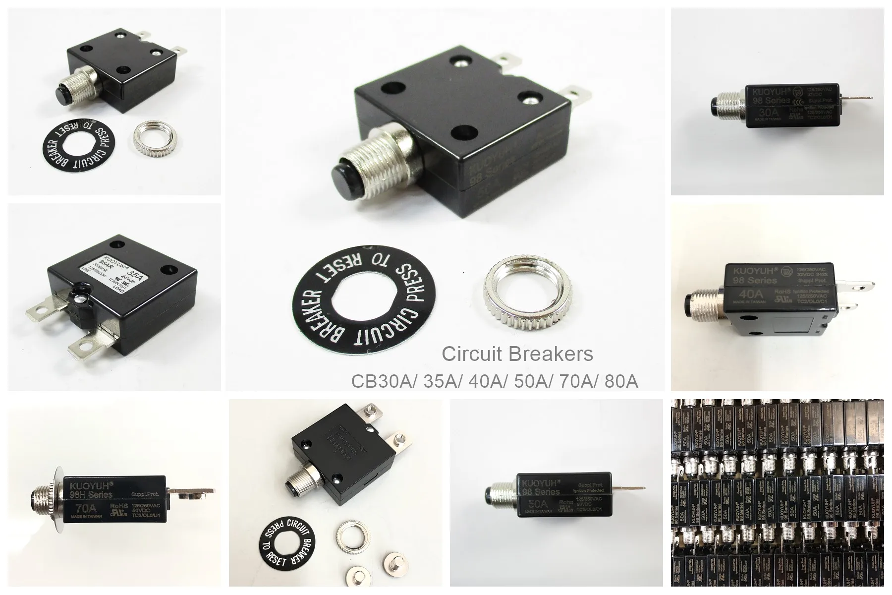 CB70-Circuit выключатель 70А защита от перезагрузки для скутера