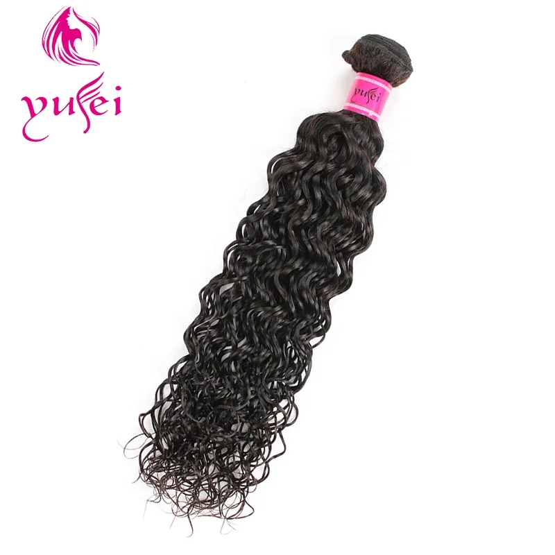 Unprocessed Grade 10A natural water Wave peruvian Human Hair bundles large stock curl Extension