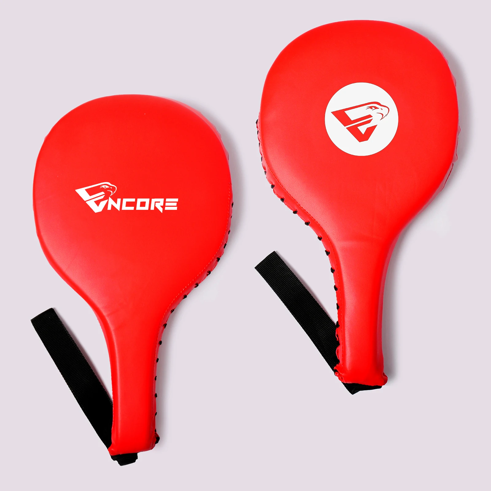 2024 Wholesale Top PU Training Punch Paddles High Quality Leather And Molds Mma Practice Focus Paddles