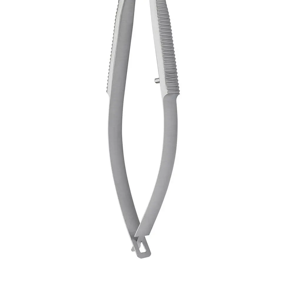 New Cuticle spring Scissors Manicure Spring Action Extra Sharp Cuticle spring Scissors Micro Eyelash Scissors Straight Curved