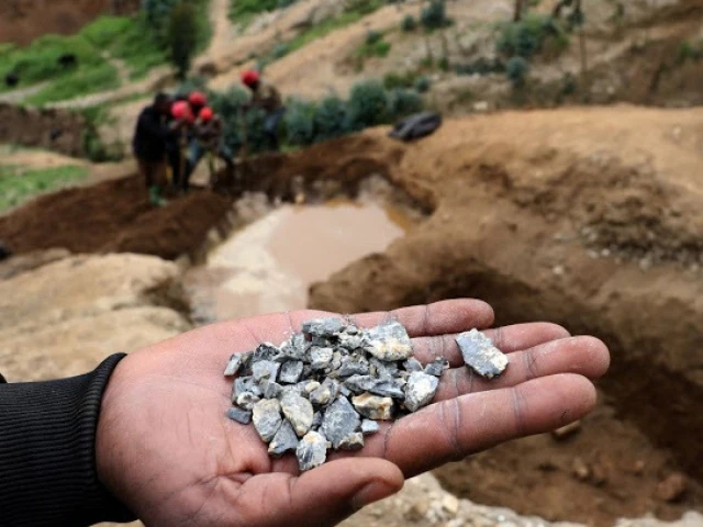 Coltan Tantalite Ore Ta205