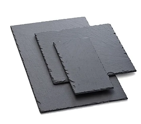 Slate Strips Slate Roof Black and Gray Outdoor Natural Stone Split Roofing Slate Tiles