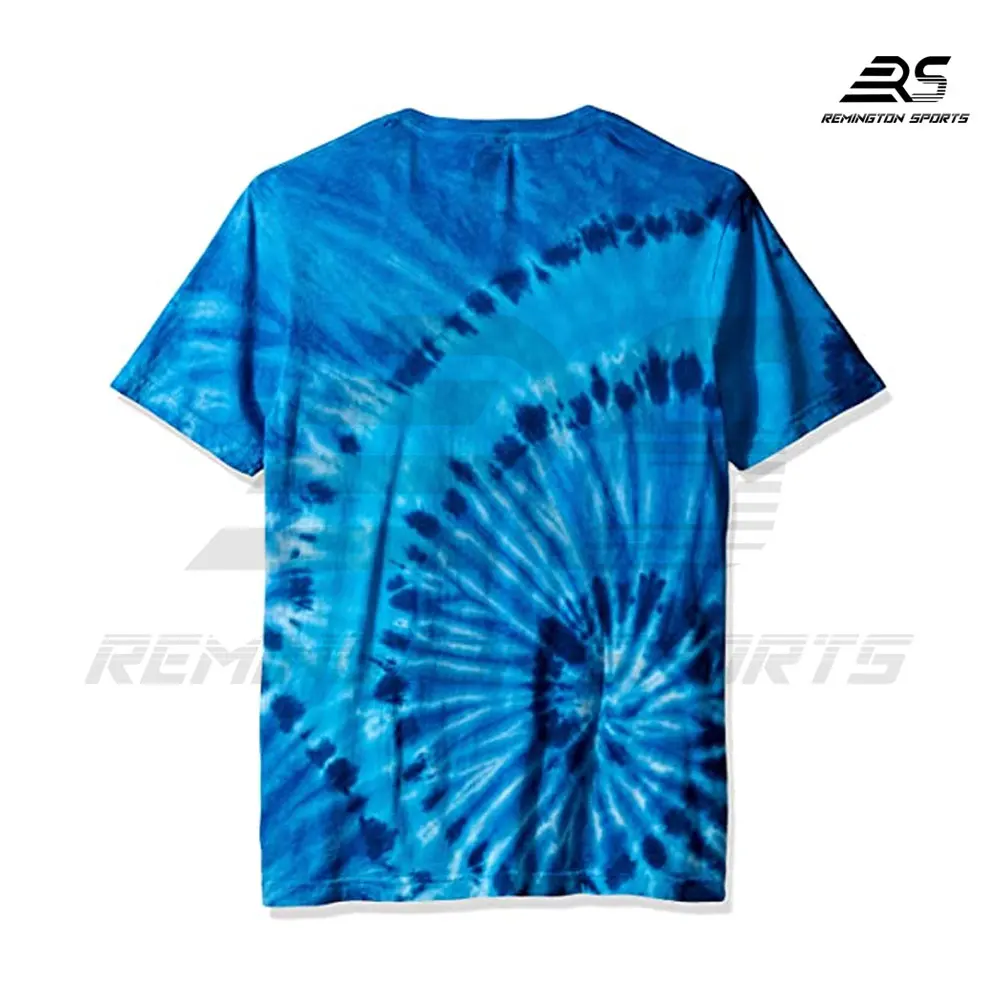 New Style Cotton Fabric Tie Dye T-shirts O- Neck Full Printed T Shirts Wholesale Best Price Tie Dye T-shirts