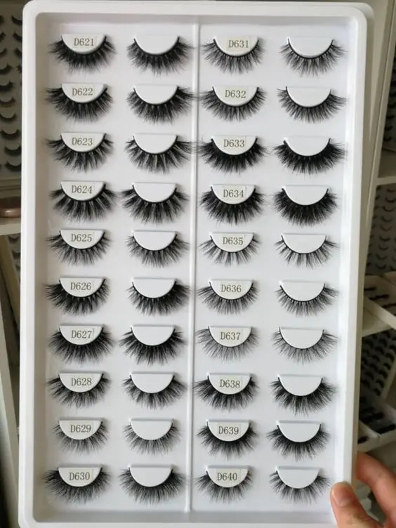 Factory price wispy volume eyelash extension trays individual false  Full Strip Eyelashes from Teelash +84942165086