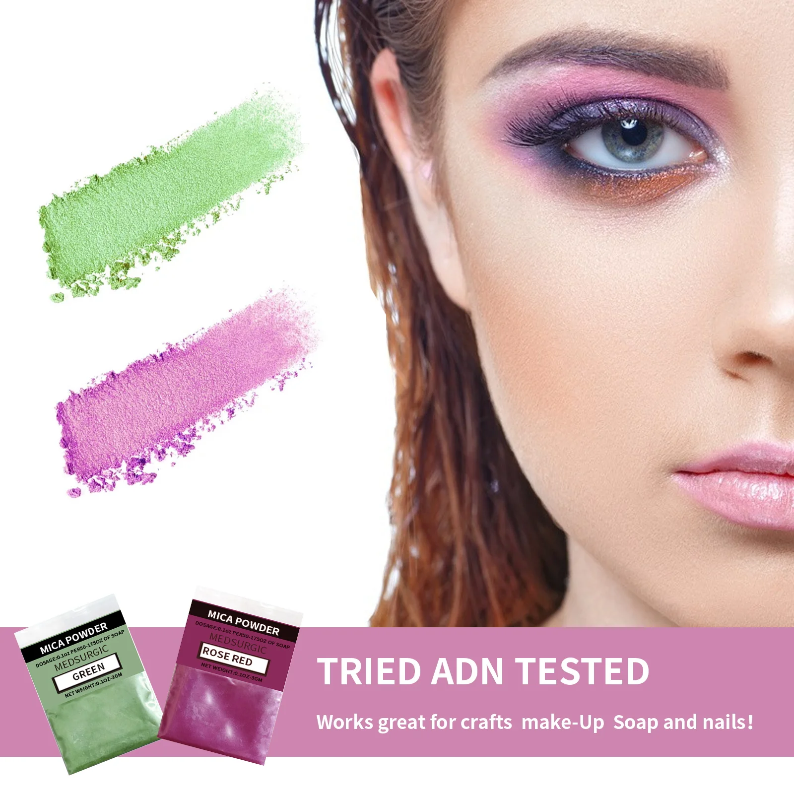 Wholesale Pearlescent Pigment Mica Shimmer Colored Pigment Mica Powder For Epoxy Resin