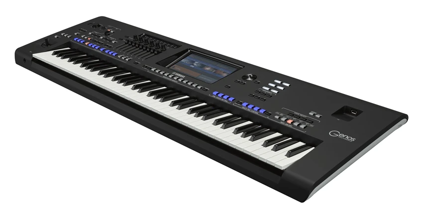 Yamahas GENOS COMBO Original Keyboard 76-key Arranger Workstation original and brand new L7B with GNS-MS01 Speaker System