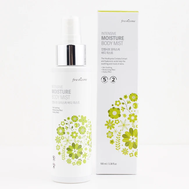 MOISTURIZER BODY MIST for Korean Skincare Cosmetics OEM ODM by Customizing Ingredients bottle and Packaging