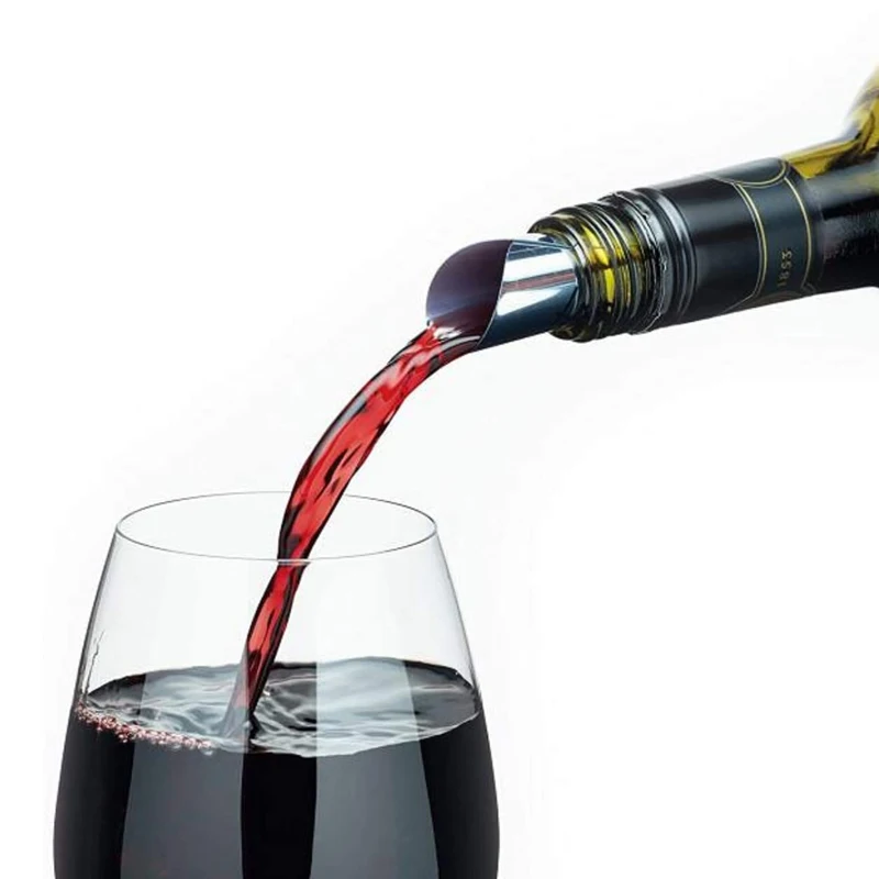 Aluminum Foil Silver Thin Reusable Wine Whisky Pourer Dropstopping Pour Disk Spout