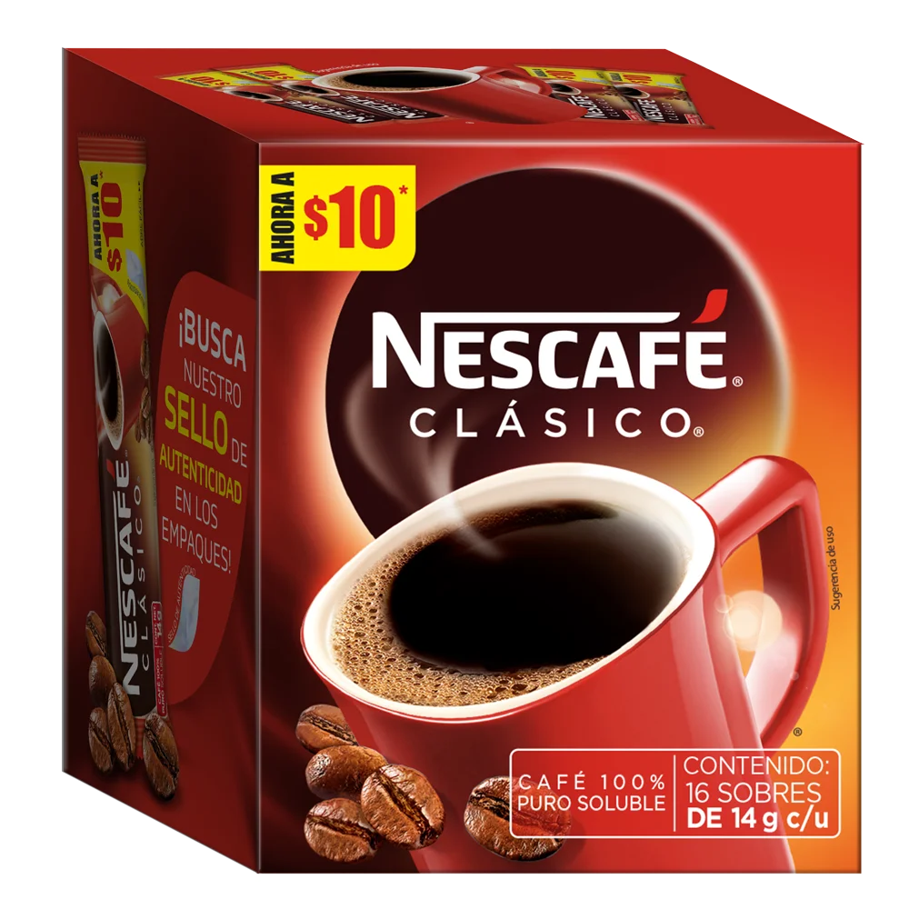 Nescafe Золотой растворимый кофе 200 г x 6 банка