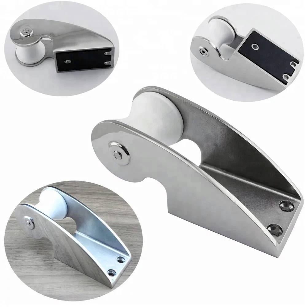 Parts Boat Marine Grade AISI 316 Stainless Steel Marine Hardware Supplies High Polished Anchor Bow Roller
