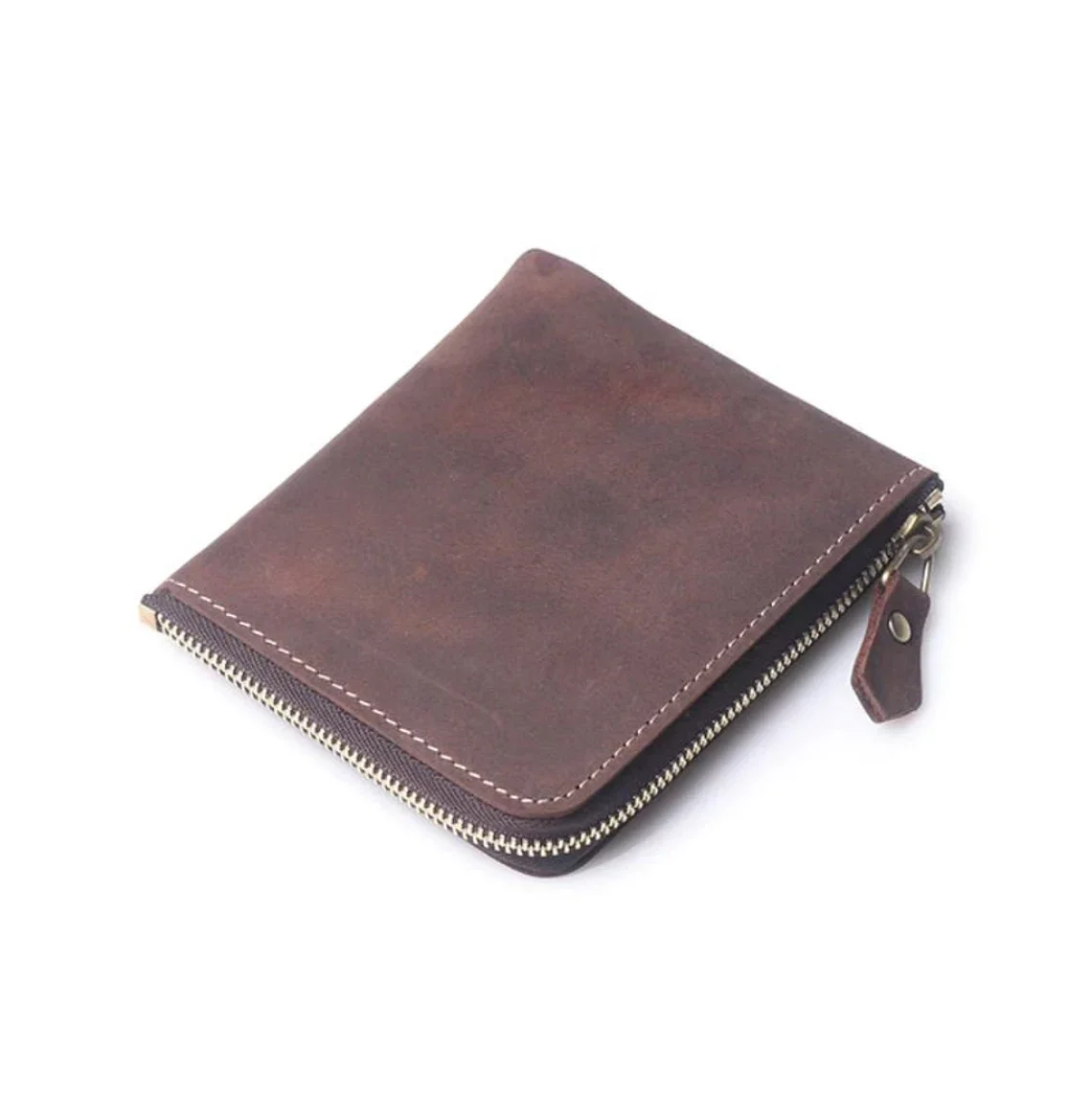 Best Branded New small card  purse vintage mini change Wallet leather wallet genuine leather Wallet pouch An Unisex  Product