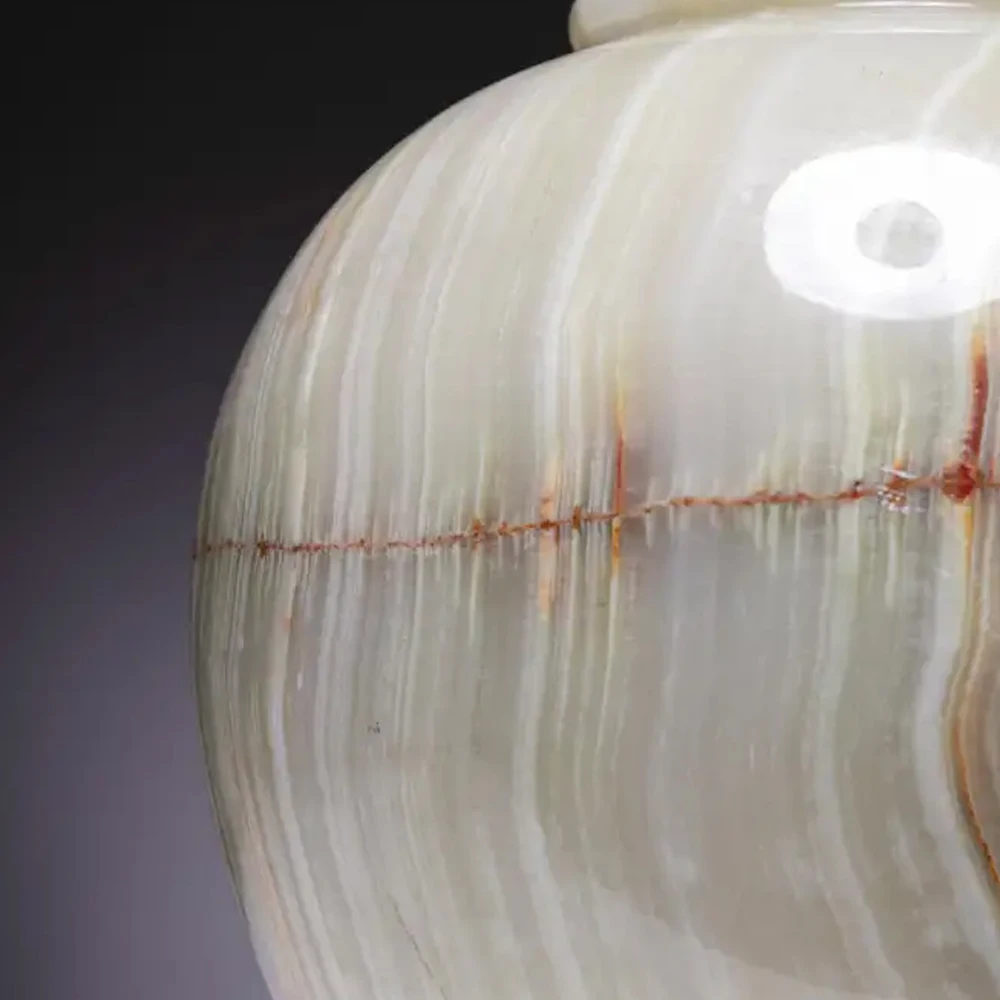 Hot Sale Hand Carved Custom made Onyx Marble Vase 2023 New Style Good Quality Onyx Marble Vase For Flowers