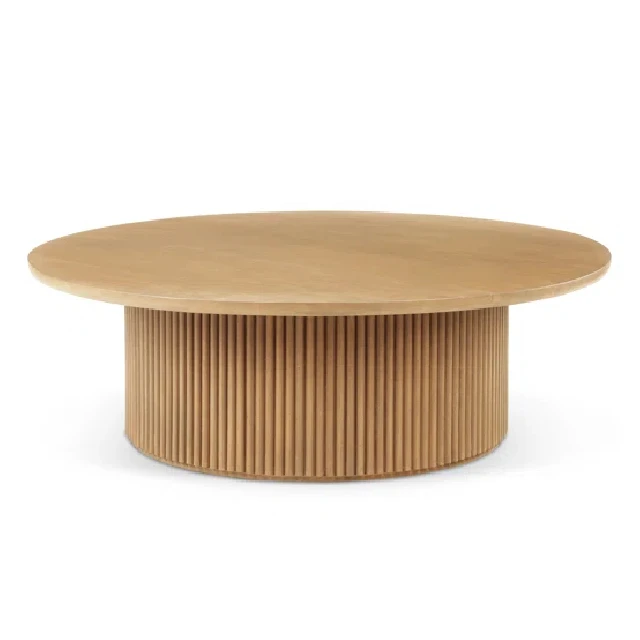 High Quality Naturel Solid Wood Best Customized Shaped & Designed Decorative Coffee Table Manufactured By Indian Exporter
