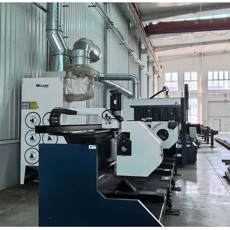 MLWF1000H Stand Type Fan Central Dust Collector System Equipment of 11kw 184 M2 Filter Area