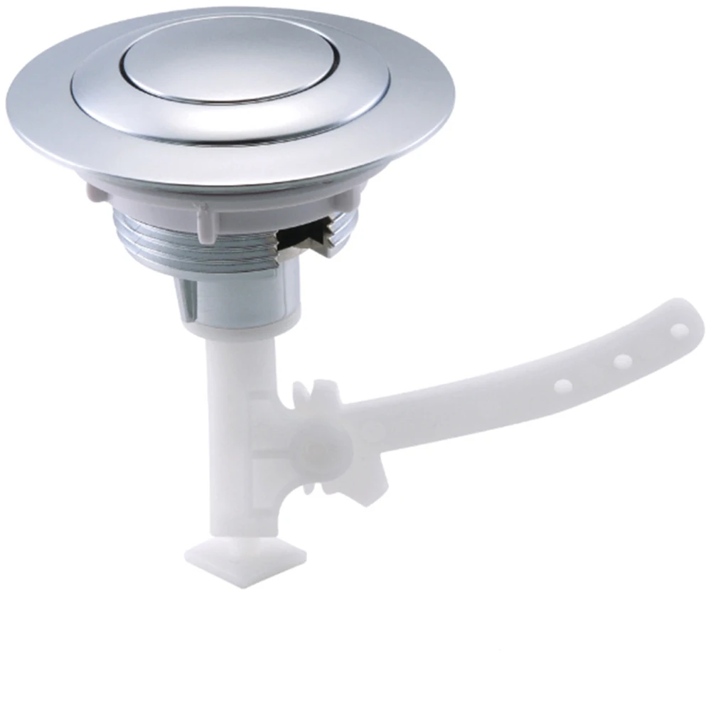48mm Single Round Toilet Bowl Push Button High Quality Push Button For Toilet Flush Valve Flush Push Button
