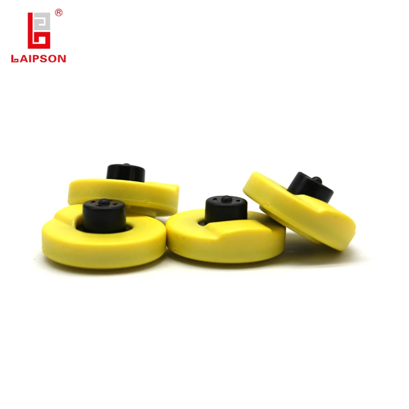 LAIPSON 860-960MHZ Alien H4 yellow UHF RFID sheep goat ear tag