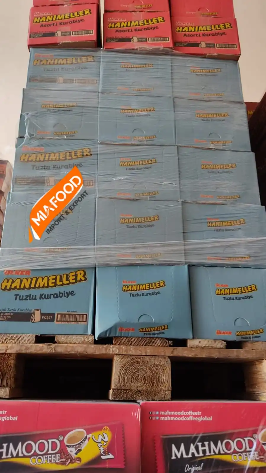Ulker Hanimeller 141 gr x 15 Flour Cookies Roll All The Time Fresh Stocks Wholesale From Turkey