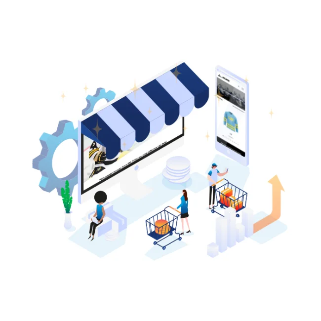 Разработка веб-сайта для электронной коммерции Outsource с интеграцией платежей