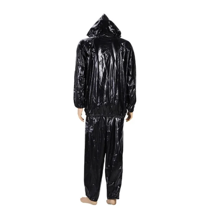 Paragon Fitness Custom Sauna Suits Fitness Accessories Disposable PVC Sauna Sweat Suit weight loss hot suit