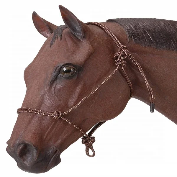 Exclusive Equine Horse Halter cotton braided synthetic Made from high quality perfect for training natural horsemanship rope