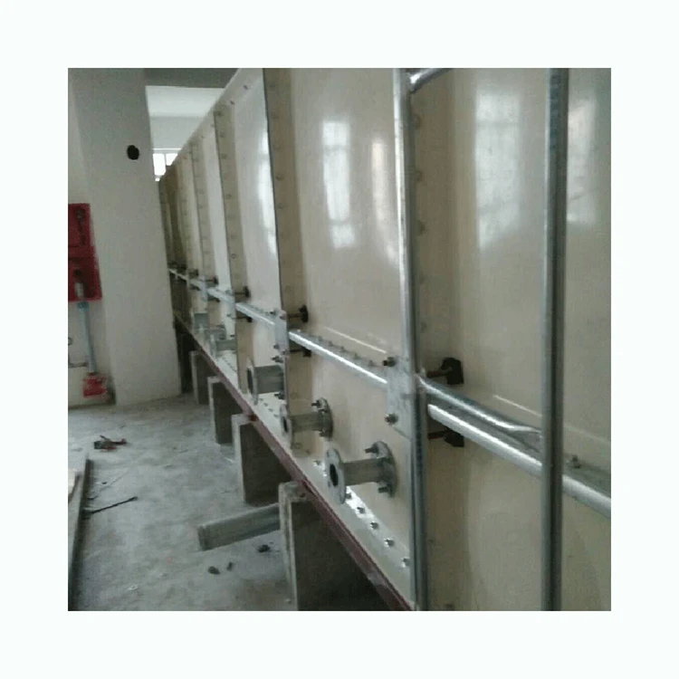 GRP FRP Fiberglass Sectional Rectangular Storage Tank Food Grade Water Tank