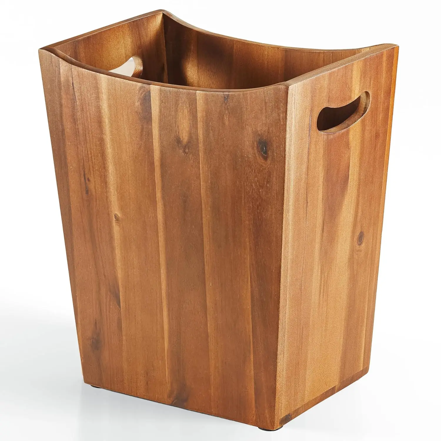Premium ACACIA quality wooden dustbin home and office stylish eco-friendly trash bin crafted from natural wood durable waste