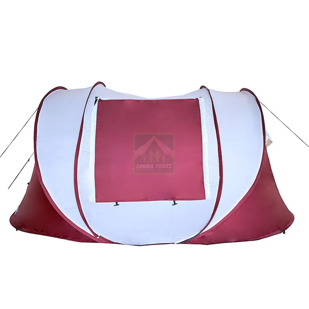 Large Waterproof 4-Person Pop up Tent for Hiking Fully Automatic Speed Camping Tent Backpack-friendly on Sale