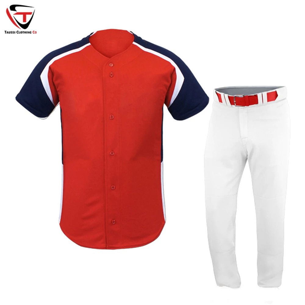 Manufacture Breathable Baseball Uniform Wholesale High Quality Baseball Uniform Sublimation Baseball Jersey And Uniform Set