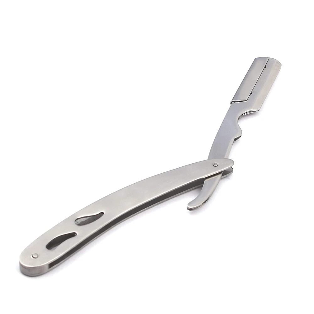 Barber Shop Accessories Shaving Beard Razors Hair Setting Barber Safety Razors Easy Aluminum Handle Razor