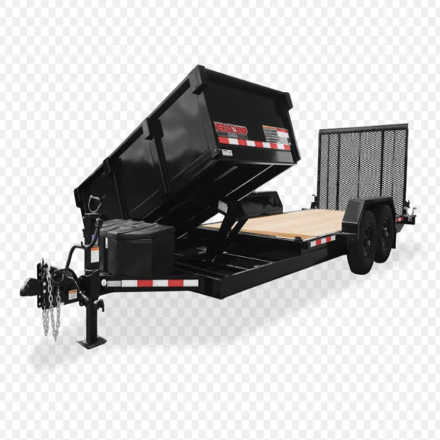 In Stock 2 Axles Hydraulic Farm Tipping Tractor Trailer for Farm Transportations Fast Delivery Available