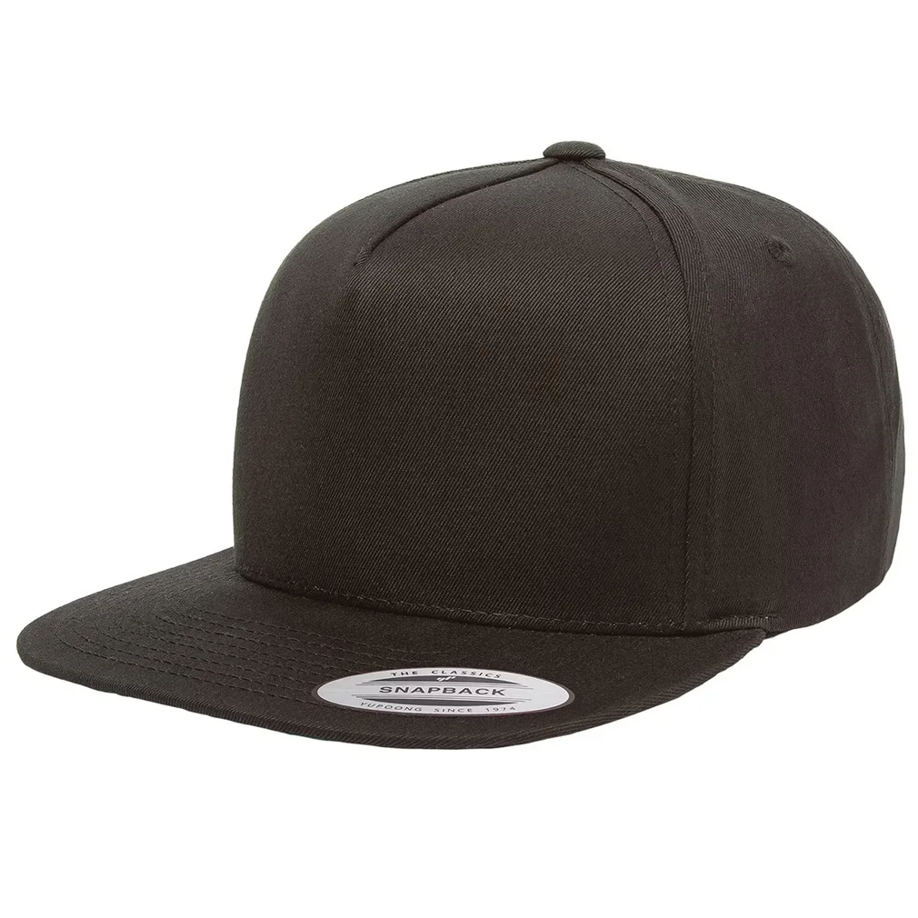 Branded 100% Polyester Fashion Baseball Hats High Quality Embroidered Snapbacks 5-Panel Dobby Sporty Image Leopard Design Terry