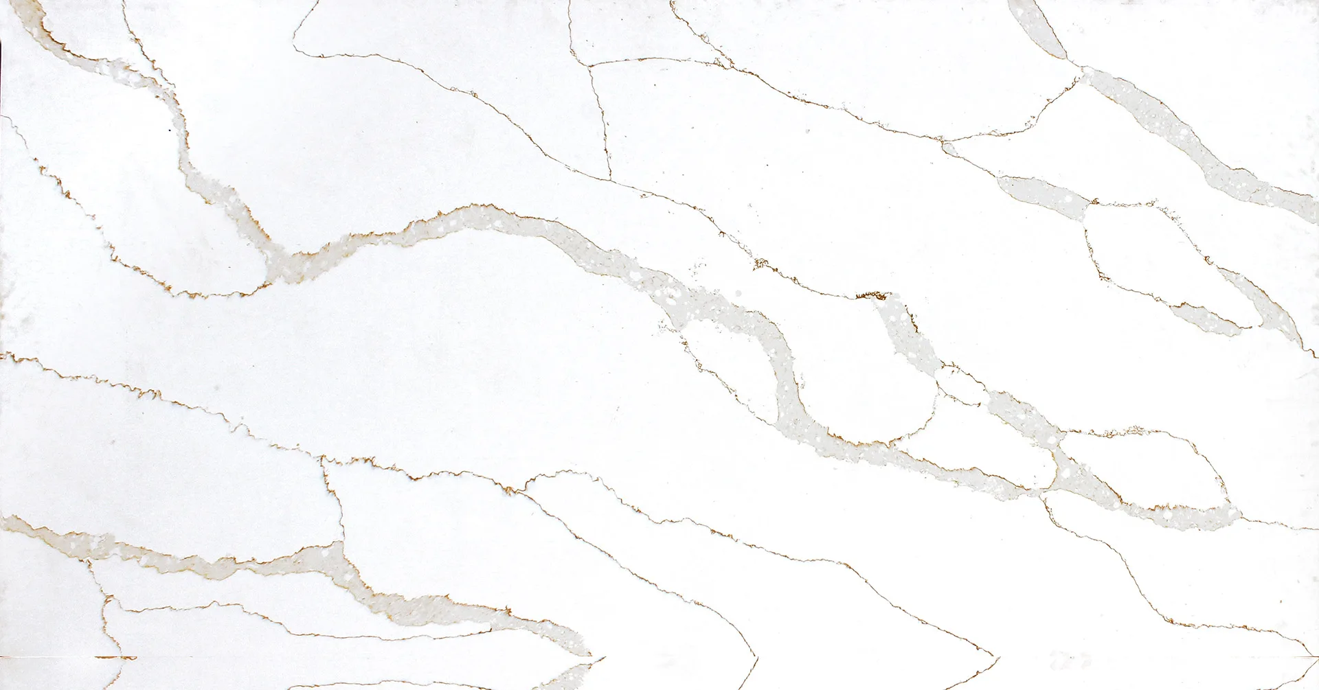 Polished calacatta white artificial stone marble slabs cuarzo quartz