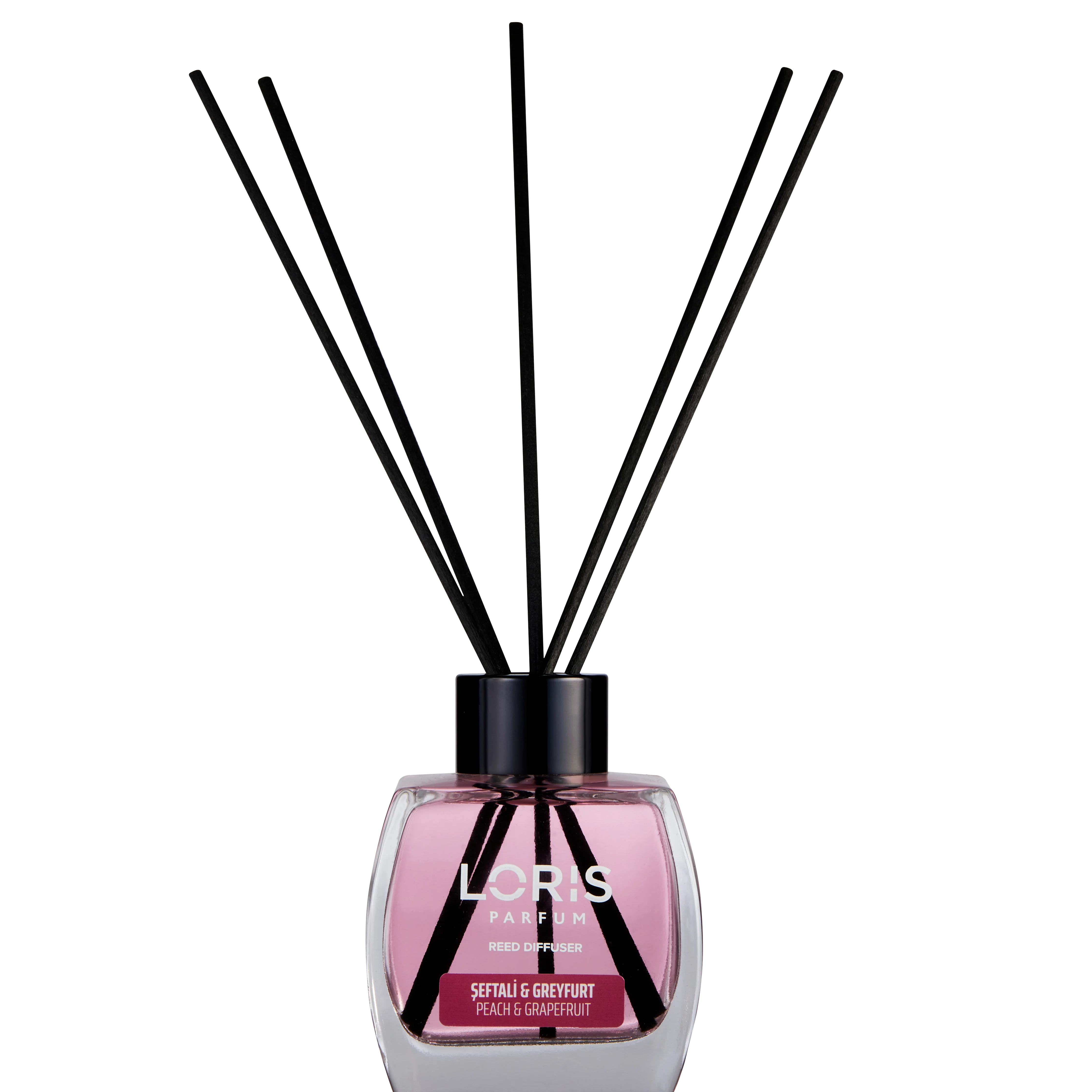 120ML LORIS REED DIFFUSER AIR FRESHENER PEACH AND GRAPEFRUIT LONG LASTING USAGE FOR HOME HOYEL OFFICE CAR