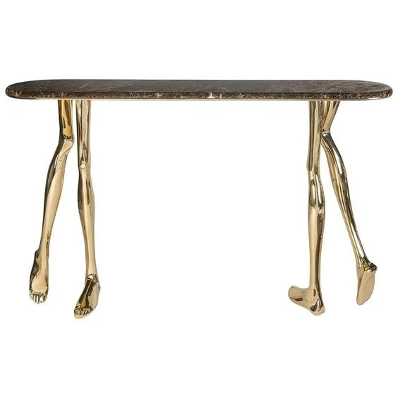 Classic design iron console table for hotel home decor living room furniture storage entryway & hallway latest design furniture