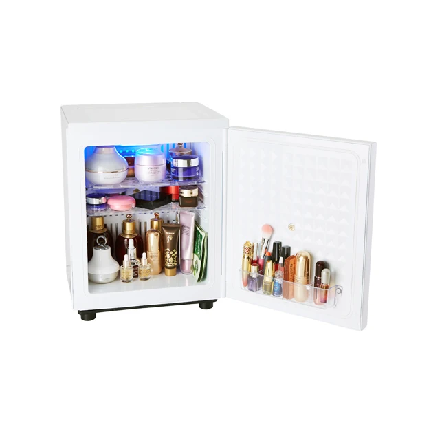 [Mishell] Mini cosmetics refrigerator 20L to be cooling and fresh with this single fridge Mishell cosmetic cooler Ak-301