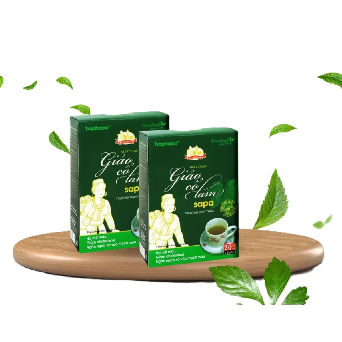 100% Organic Gynostemma Pentaphyllum Herbal Tea From Vietnam Blended with Sweet Taste 36 Months Shelf Life