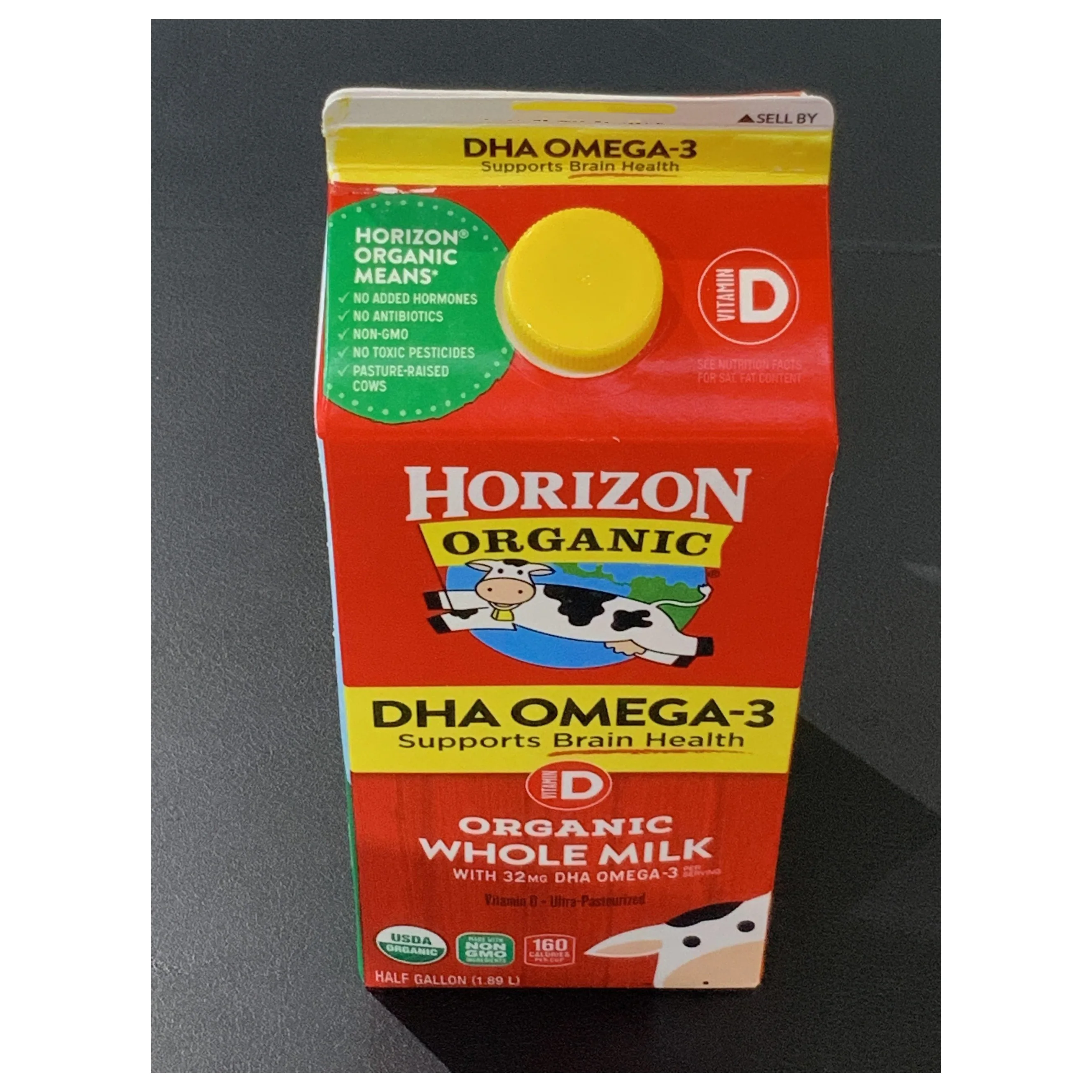 Horizon Organic 1% Lowfat UHT Milk   8 Oz.  6 Count