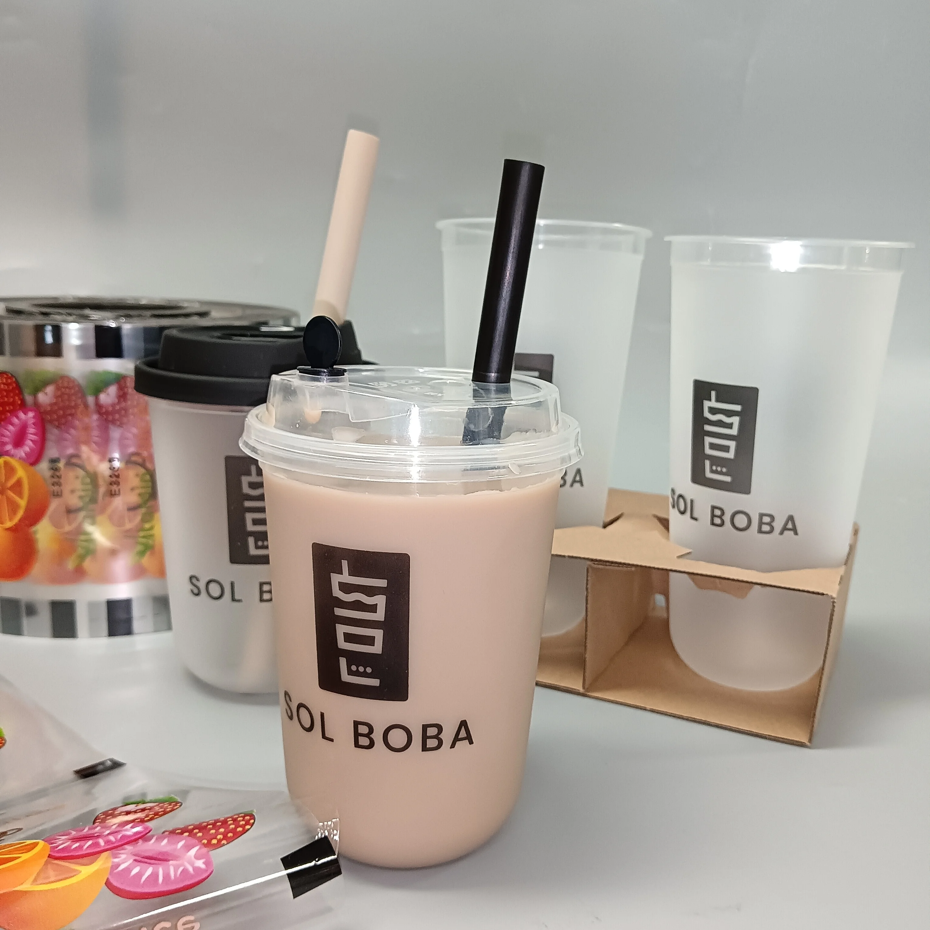 Eco-friendly disposable cups for parties wholesale cheap accept customization different sizes coffee cups cups for drink