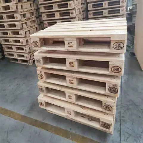 Hard Wood 4 Way Wooden EURO PALLET EUR/ EPAL PALLETS With Color Yellow Size 1200x1000x150mm