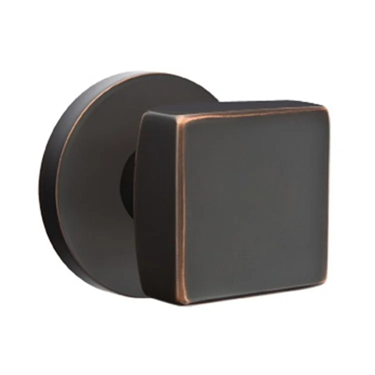 Modern Luxury Bedroom Kitchen Glass Matte Black Square Doorknob Door Knob And Hinges Set For Privacy Room Interior With Key Lock