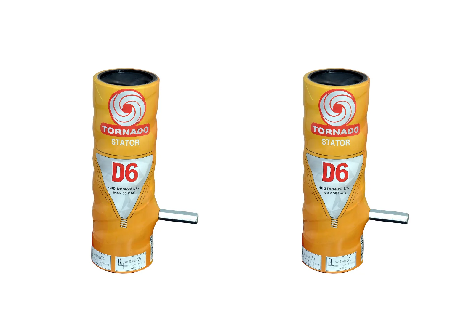 D6-3 Stator and Rotor Set for Screw Pump Mortar Cement Gypsyum Plastering Machine Tornado New